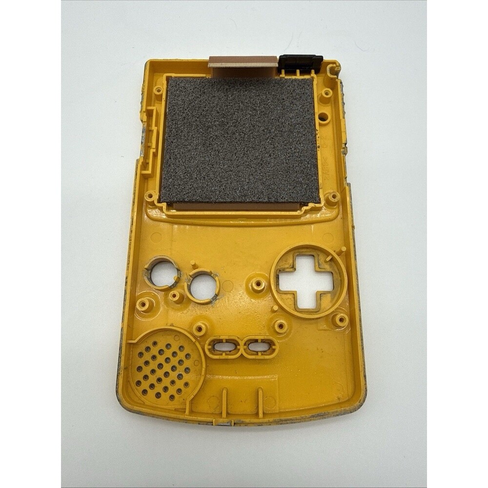 Nintendo Gameboy Color Yellow Shell Parts Only - Picture 6 of 16
